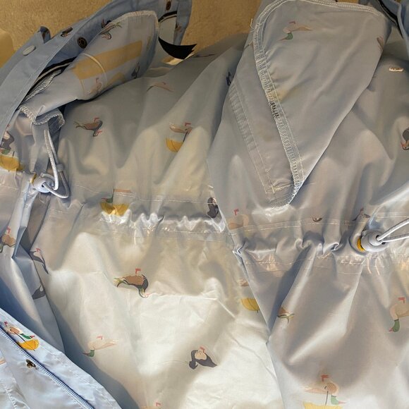 Joules Right As Rain Perfectly Packable Light Blue 8 Like New - Picture 14 of 15